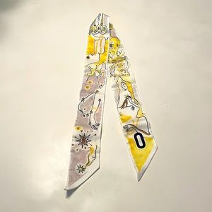 Authentic Dior Silk Twill Scarf